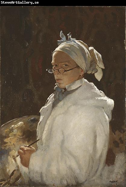 William Orpen Self-portrait with glasses